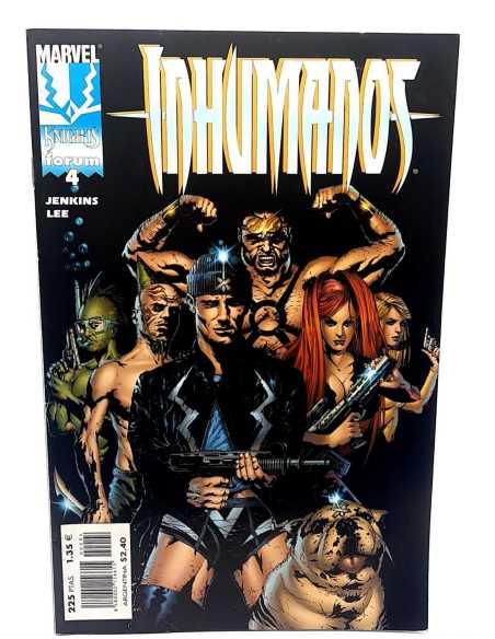 EXCELENTE ESTADO MARVEL KNIGHTS INHUMANOS 4 FORUM COMICS GRAPA
