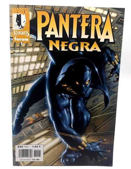 EXCELENTE ESTADO MARVEL KNIGHTS PANTERA NEGRA 1 FORUM COMICS GRAPA