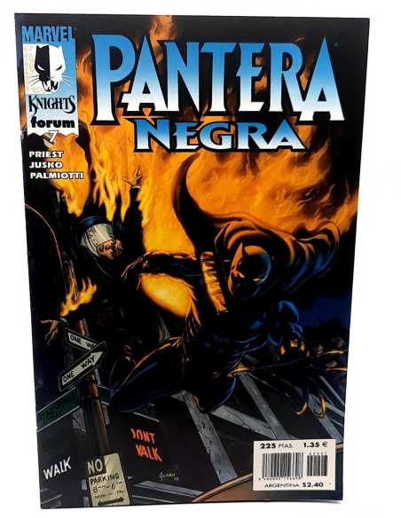 EXCELENTE ESTADO MARVEL KNIGHTS PANTERA NEGRA 7 FORUM COMICS GRAPA