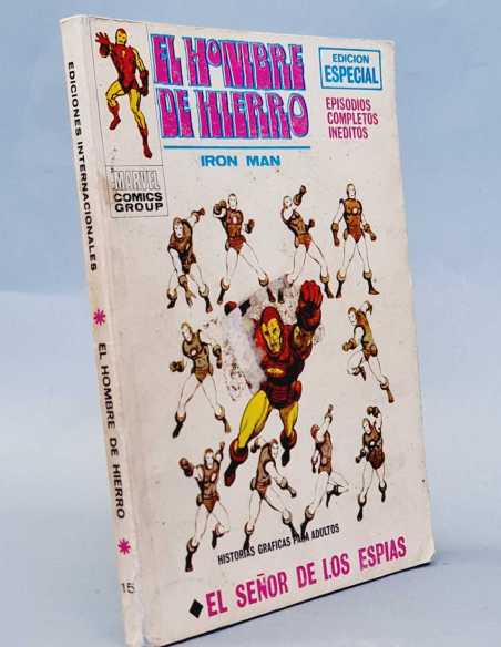 EL HOMBRE DE HIERRO 15 EL SEÑOR DE LOS ESPÍAS NORMAL ESTADO TACO EDICIONES VERTICE