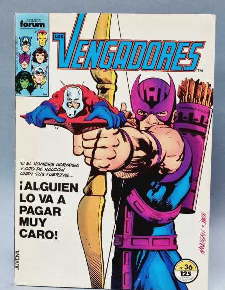 EXCELENTE ESTADO LOS VENGADORES 36 GRAPA FORUM