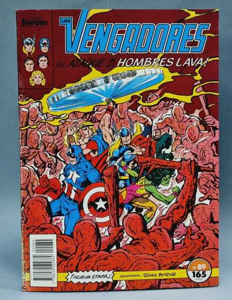 CASI EXCELENTE ESTADO LOS VENGADORES 89 GRAPA FORUM