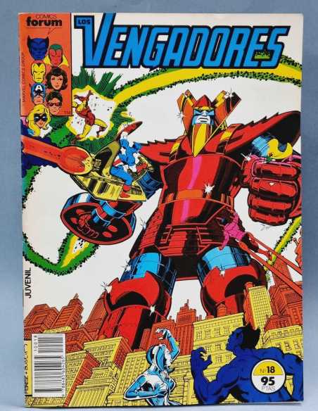 CASI EXCELENTE ESTADO LOS VENGADORES 18 GRAPA FORUM