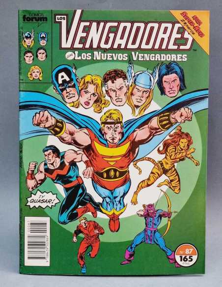CASI EXCELENTE ESTADO LOS VENGADORES 87 GRAPA FORUM
