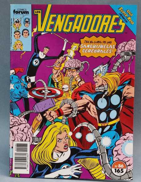 CASI EXCELENTE ESTADO LOS VENGADORES 86 GRAPA FORUM