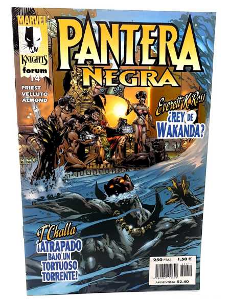 DE KIOSCO MARVEL KNIGHTS PANTERA NEGRA 14 FORUM COMICS GRAPA