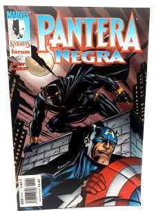 DE KIOSCO MARVEL KNIGHTS PANTERA NEGRA 9 FORUM COMICS GRAPA