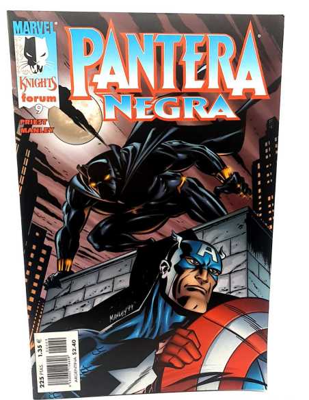 DE KIOSCO MARVEL KNIGHTS PANTERA NEGRA 9 FORUM COMICS GRAPA
