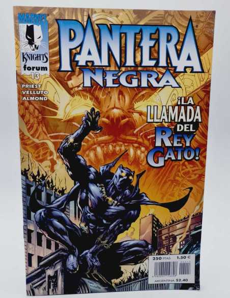 DE KIOSCO MARVEL KNIGHTS PANTERA NEGRA 13 FORUM COMICS GRAPA