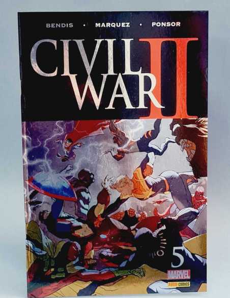 EXCELENTE ESTADO CIVIL WAR II 5 PANINI COMICS GRAPA