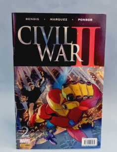 EXCELENTE ESTADO CIVIL WAR II 2 PANINI COMICS GRAPA