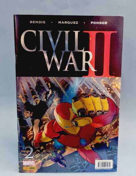 EXCELENTE ESTADO CIVIL WAR II 2 PANINI COMICS GRAPA