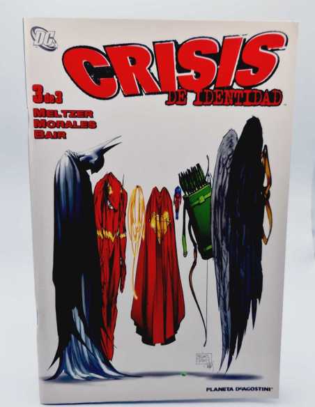 CASI EXCELENTE ESTADO CRISIS DE IDENTIDAD 3 PLANETA DC COMICS GRAPA