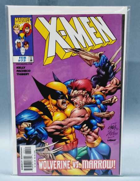 DE KIOSCO ESTADO X MEN USA WOLVERINE VS MARROW FEB 72 MARVEL COMICS
