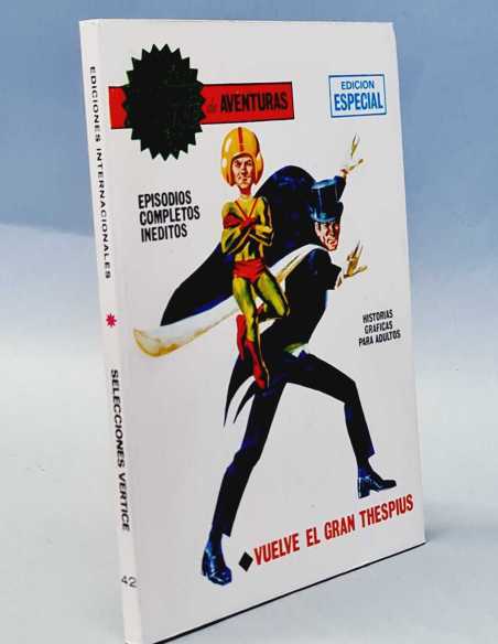 DE KIOSCO SELECCIONES VERTICE 42 VUELVE EL GRAN THESPIOS TACO DE AVENTURAS EDICIONES VERTICE