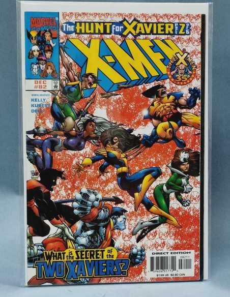 DE KIOSCO ESTADO X MEN USA DEC 82 THE HUNT FOR XAVIER PART 2 OF 6 MARVEL COMICS