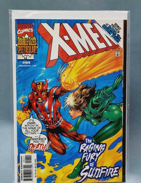 DE KIOSCO ESTADO X MEN USA 94 THE RAGING FURY OF SUNFIRE 94 MARVEL COMICS