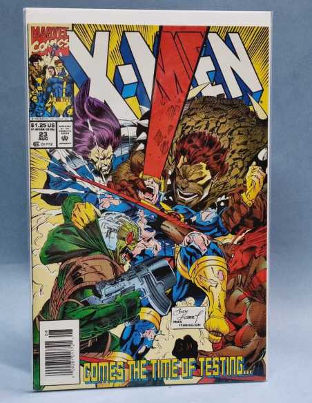 DE KIOSCO ESTADO X MEN USA AUG 23 COMES THE TIME OF TESTING MEASURES MARVEL COMICS