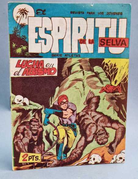 MUY BUEN ESTADO EL ESPIRITU DE LA SELVA 66 LUCHA EN EL ABISMO EDITORIAL MAGA