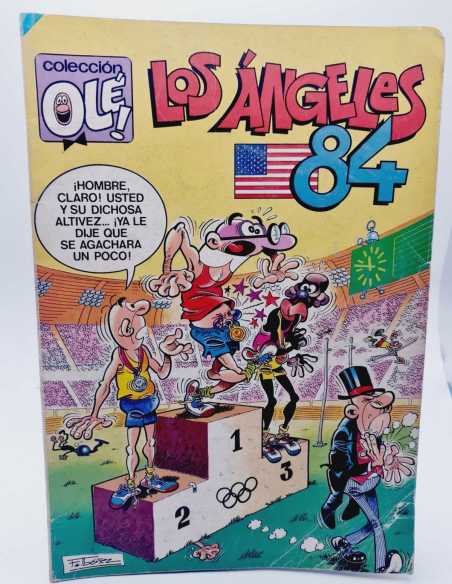 MORTADELO Y FILEMON 296 LOS ANGELES 84 COLECCION NORMAL ESTADO OLE BRUGUERA 1984