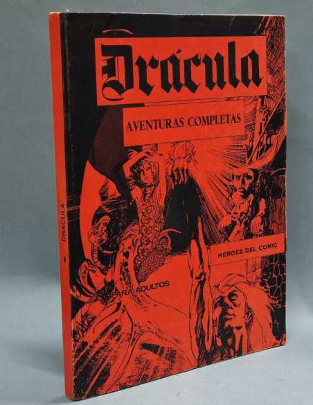 CASI EXCELENTE ESTADO DRACULA 1 AVENTURAS COMPLETAS TERROR RETAPADO EDITORIAL BURU LAN
