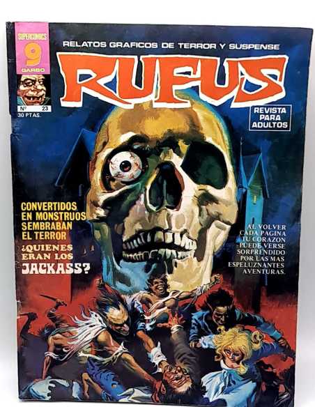 MUY BUEN ESTADO RUFUS 12 GARBO GRAPA COMICS TERROR