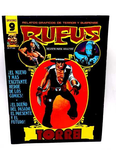 MUY BUEN ESTADO RUFUS 48 GARBO GRAPA COMICS TERROR