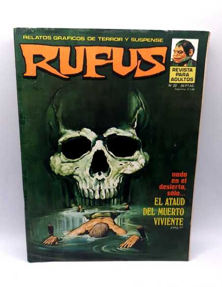 BUEN ESTADO RUFUS 22 NUEVA FRONTERA GRAPA COMICS TERROR
