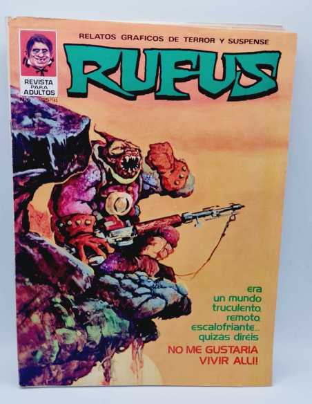 BUEN ESTADO RUFUS 6 IBERO MUNDIAL GRAPA COMICS TERROR