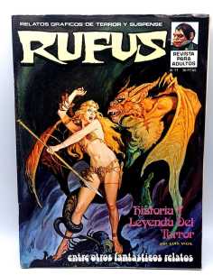 BUEN ESTADO RUFUS 11 IBERO MUNDIAL GRAPA COMICS TERROR