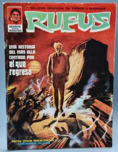 RUFUS EL QUE REGRESO 9 COMICS TERROR GARBO