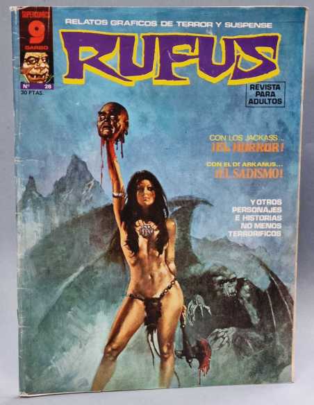 RUFUS 28 NORMAL ESTADO COMICS TERROR GARBO
