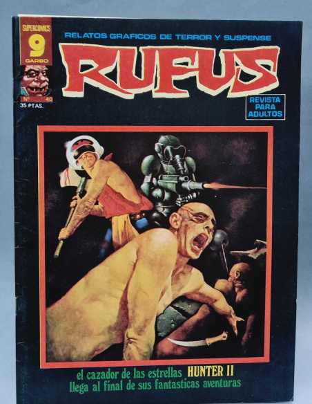 MUY BUEN ESTADO RUFUS 40 COMICS TERROR GARBO