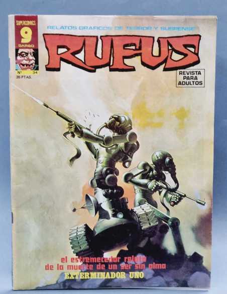 MUY BUEN ESTADO RUFUS EXTREMINADOR UNO 34 COMICS TERROR GARBO