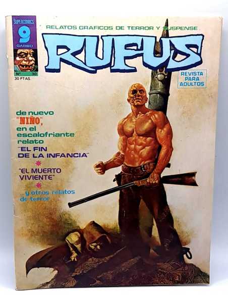 MUY BUEN ESTADO RUFUS 30 GARBO GRAPA COMICS TERROR