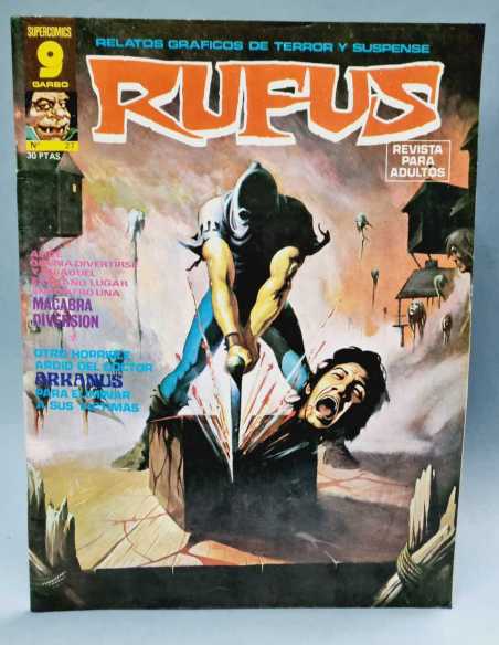 MUY BUEN ESTADO RUFUS 27 COMICS TERROR GARBO