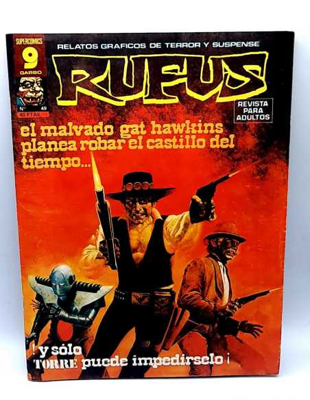 MUY BUEN ESTADO RUFUS 49 GARBO GRAPA COMICS TERROR