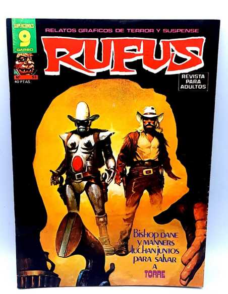 MUY BUEN ESTADO RUFUS 53 GARBO GRAPA COMICS TERROR