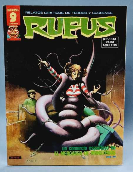 MUY BUEN ESTADO RUFUS EL MERCADER DE MONSTRUOS 31 COMICS TERROR GARBO