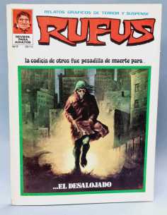 MUY BUEN ESTADO RUFUS EL DESALOJADO 2 COMICS TERROR IBERO...