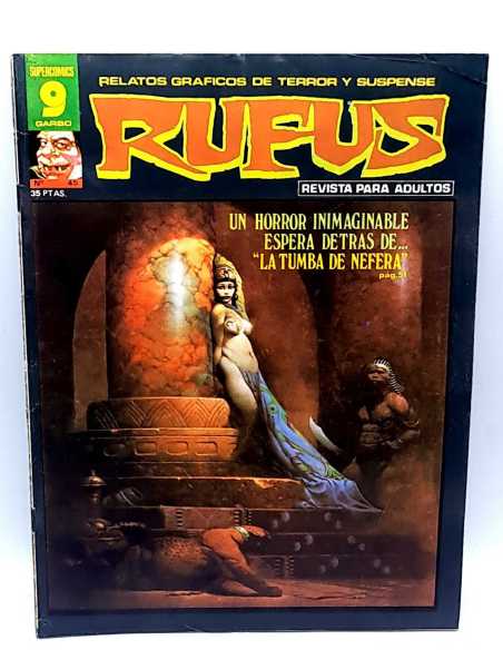 MUY BUEN ESTADO RUFUS 45 GARBO GRAPA COMICS TERROR