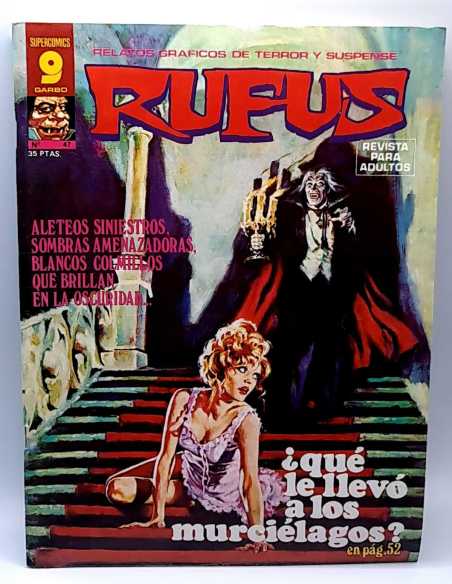MUY BUEN ESTADO RUFUS 47 GARBO GRAPA COMICS TERROR