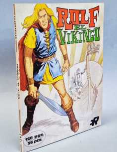 EXCELENTE ESTADO ROLF EL VIKINGO 1 RETAPADO EDITORIAL ROLLAN