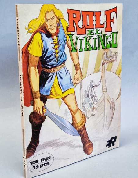 EXCELENTE ESTADO ROLF EL VIKINGO 1 RETAPADO EDITORIAL ROLLAN