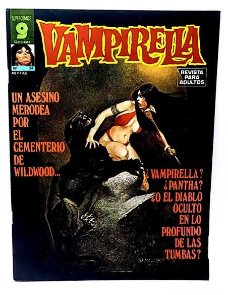 EXCELENTE ESTADO VAMPIRELLA 34 GARBO EDITORIAL GRAPA