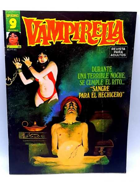 EXCELENTE ESTADO VAMPIRELLA 26 GARBO COMICS GRAPA