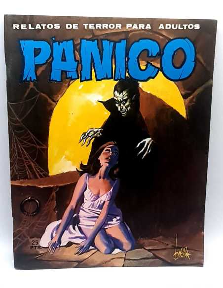 EXCELENTE ESTADO PANICO 8 INCLUYE POSTER CENTRAL EDITORIAL VILMAR GRAPA COMICS TERROR