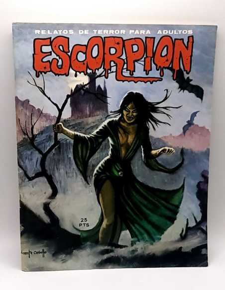 EXCELENTE ESTADO ESCORPION 5 EDITORIAL VILMAR GRAPA COMICS TERROR