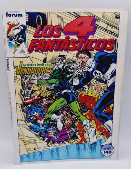 CASI EXCELENTE ESTADO LOS 4 FANTASTICOS 61 VOL1 FORUM COMICS GRAPA VOL.1