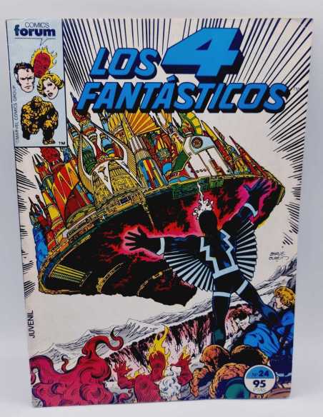 CASI EXCELENTE ESTADO LOS 4 FANTASTICOS 24 VOL1 FORUM COMICS GRAPA VOL.1